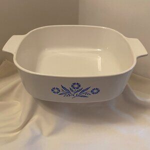 Vintage CorningWare Blue Cornflower 2-Quart Casserole A-2-B No Lid